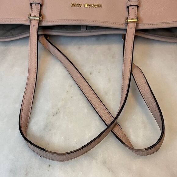 Michael Kors Jet Set Travel Medium Carryall Tote Ballet - Picture 11 of 16